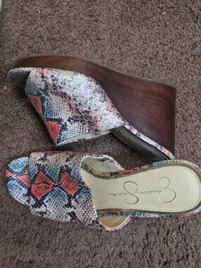 Jessica Simpson Sheyna Snake Print